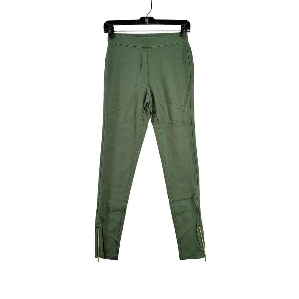 Iman Olive Super Soft Leggings Sz XS